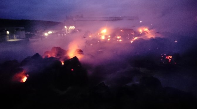 Požár Tymákov 14.11.2019